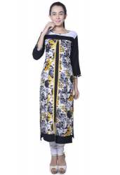 Straight Printed Cotton Kurtis