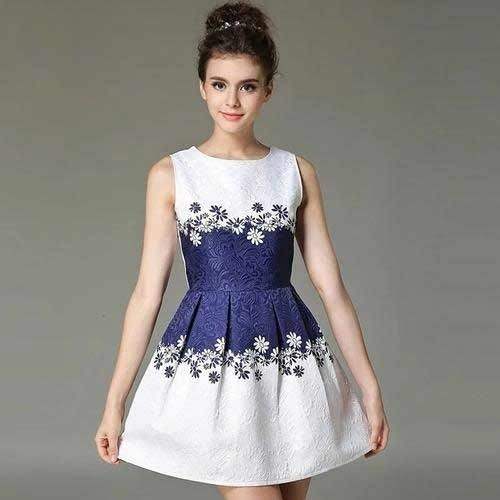 girls sleeve less dress
