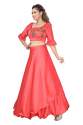 Buy Fancy Silk Embroidered Lehenga At Wholesale thumb 3