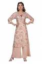 buy-neeluz-brand-pink-silk-kurti-palazzo-set