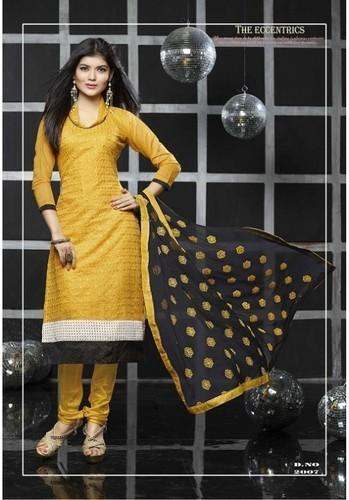 Cotton Dress Material for Ladies by Aura Beam