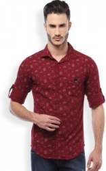 Fashions Multiply Printed Linen Shirt for Men