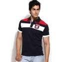 Men Cotton Collar T-Shirts