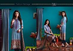 Cotton Suit With Embroidery And Pure Cotton Bottom