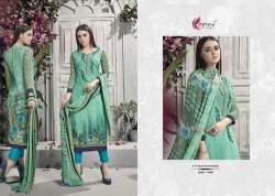 Pure Cotton Satin Fabric Unstitched Suits