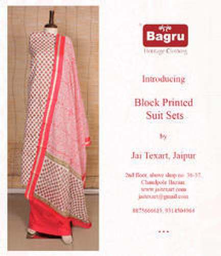 Cotton Unstitch Churidar Dress Material