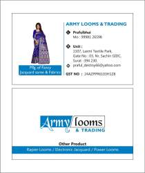 ARMY LOOMS surat logo icon