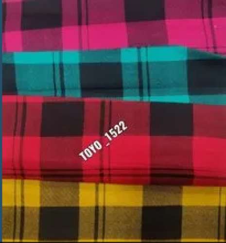 Chex Rayon Printed Shirting Fabric by Parakh Trading Company