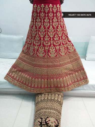 Indian Designer Wedding Lehenga by Shri Krishna Print