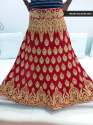 semi-stitched-fancy-lehenga