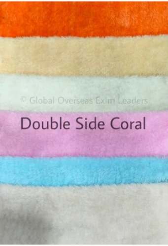 Coral Fleece Fabrics by Global Overseas Exim Leaders