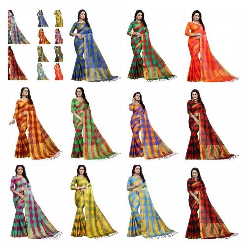Printed banarasi sarees