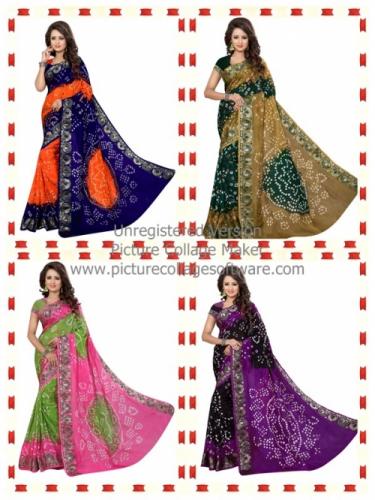 bandhani sarees 3