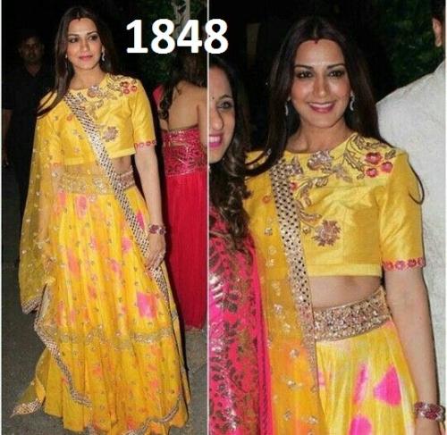 BOLLYWOOD REPLICA LEHENGA CHOLI