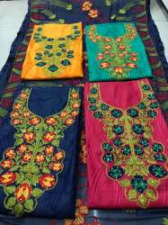 Embroidered dress Material