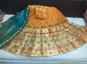 Fancy Banarasi Silk Lehenga Choli thumb 4