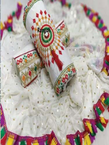 Fancy Embroidery Cotton Dress Material