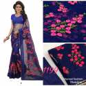 Fancy Embroidery Net Saree thumb 5
