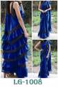 Fancy Party Wear Ruffle saree thumb 2
