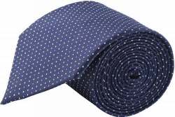 dotted print tie