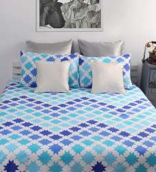 fancy design bed sheet
