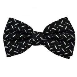 Printed bow tie