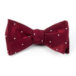 satin bow tie