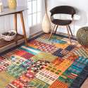 Wool printed carpet