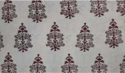 Natural Bagru Print Fabric 