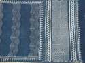 Natural Cotton Mulmul Indigo Print Saree