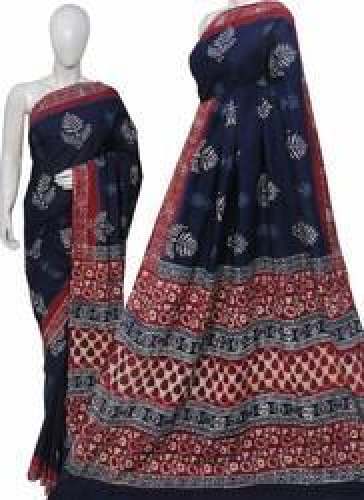 Cotton Printed Saree Design-2 by Indiana Creations