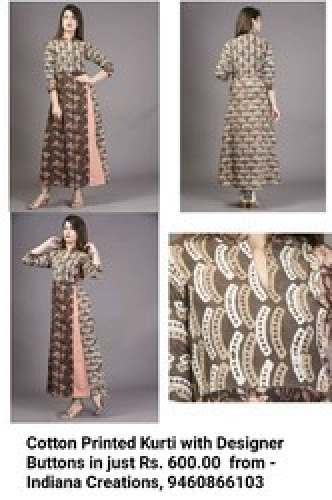 Designer Printed Kurti 