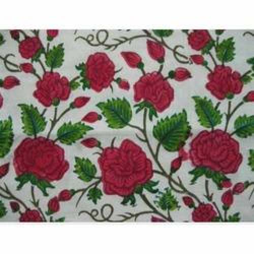 Fancy Cotton Printed Fabric by Indiana Creations