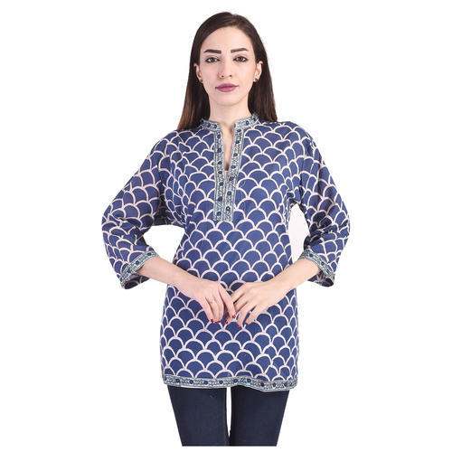 Fancy Short Kurti  by Vandana Handicraft