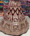 maroon-velvet-embroidered-lehenga-for-dulhan