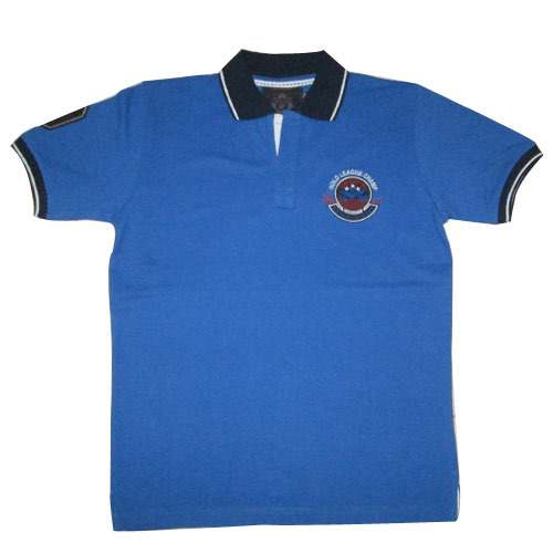 Cotton Polo Neck T-Shirt by Cute Stuff International