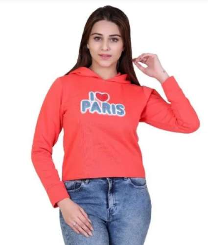 Ladies Crop Top Hoodies by Cute Stuff International