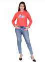 Ladies Crop Top Hoodies thumb 1