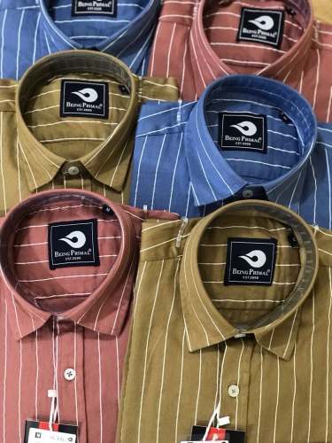 Striped Cotton Shirt
