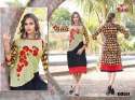 Fancy Cotton Embroidered Kurtis