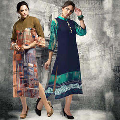 Rayon Casual Kurtis