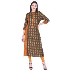 Lavanya Rayon Straight Kurti