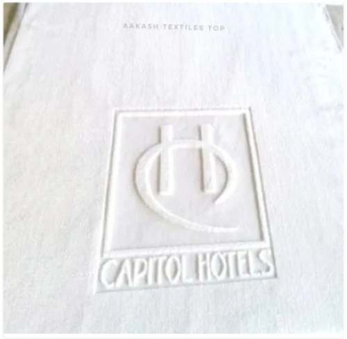 Embossed Logo Hotel Towel