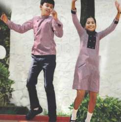 Checkered Cotton School Uniforms