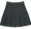 Plain Girls Pleated School Skirt