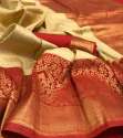 Pallu border Designer Silk Saree  thumb 4