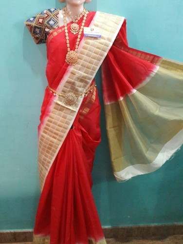 Exclusive Tussar Silk Saree  by D C Ananda Export