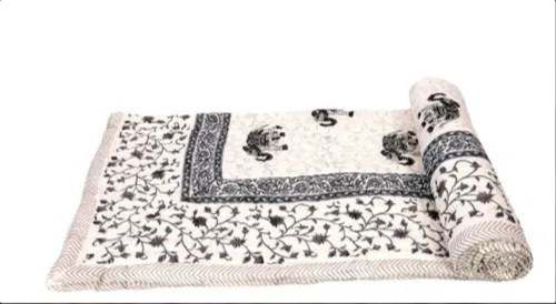 Block Printed Single Quilt