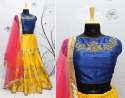 Beautiful Contrast Color Lehenga Choli thumb 1