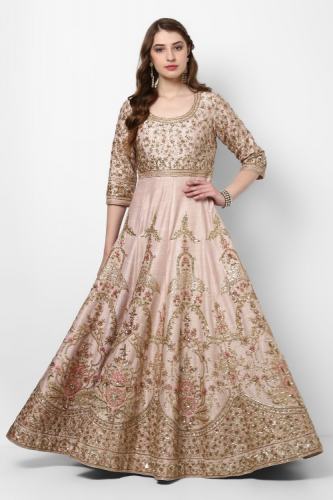 Heavy work bridal gown hot sale